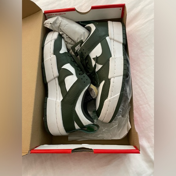 Nike Dunk Low Disrupt- Dark Green - Sz 8 (women’s) - Picture 7 of 8